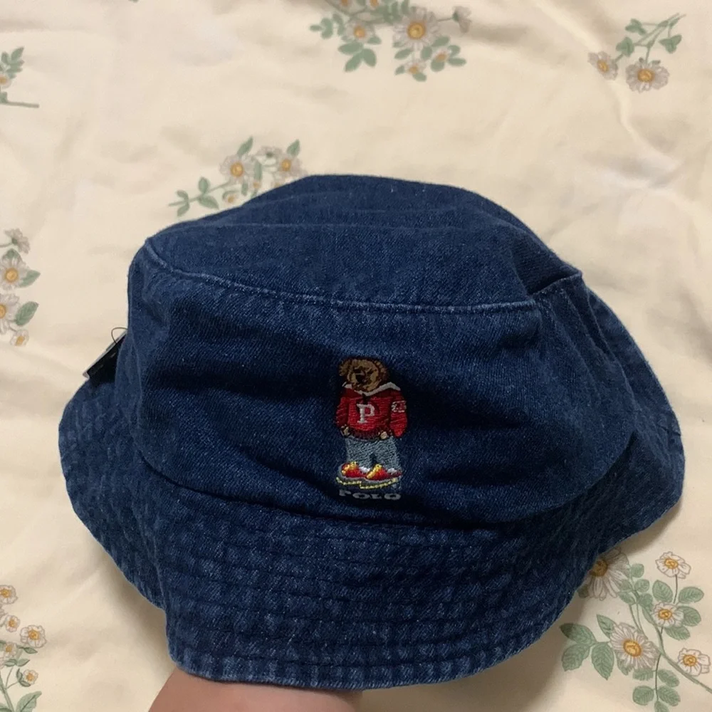 Polo Ralph Lauren Blue Bucket Hat - Picture 2 of 3